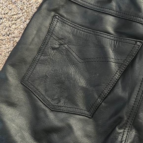 Lucky Leather Pants fit like Levi’s 511 Jeans - Picture 3 of 4